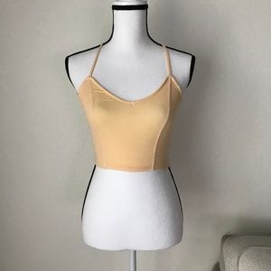 UO Peach Colored Crop Top